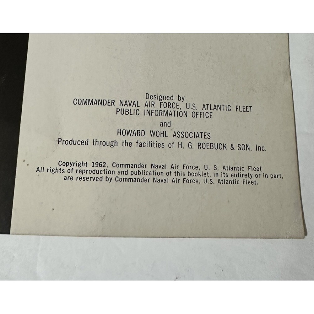 Air Power at Sea, Naval Force Atlantic Fleet, 50th Ann Naval Air Lot Of 2 Navy - Picture 7 of 12